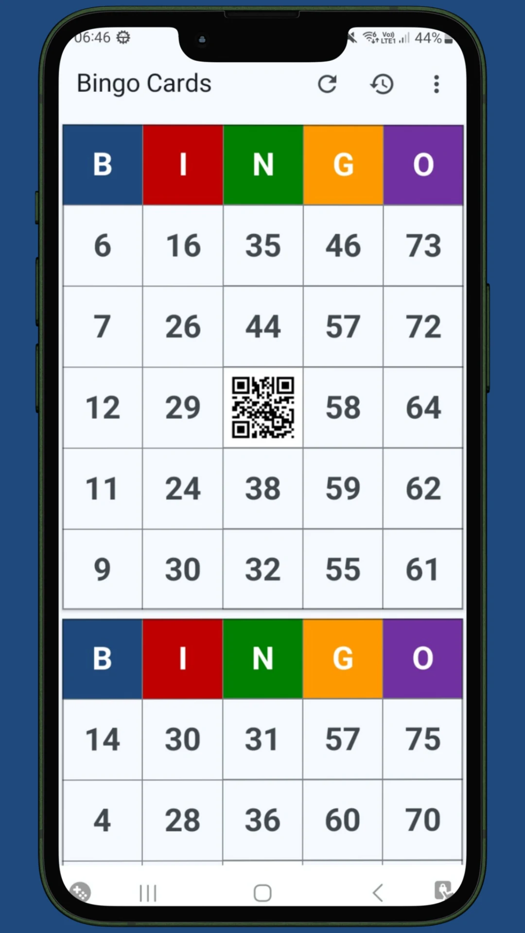 Bingo Caller 75 screenshot